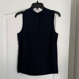H&M Dark Blue Sleeveless Tank Top